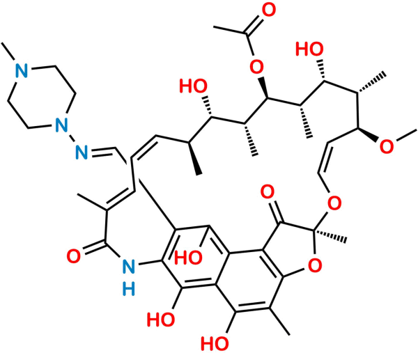 25-Deacetyl-23-Acetyl Rifampicin