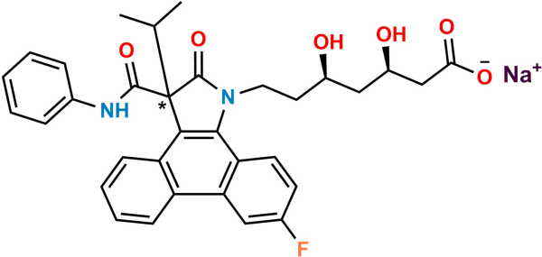 Atorvastatin Pyrrolidone Phenanthrene Sodium salt (R,R)