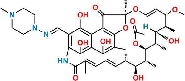 25-O-Desacetyl 23-Transacetyl Rifampicin