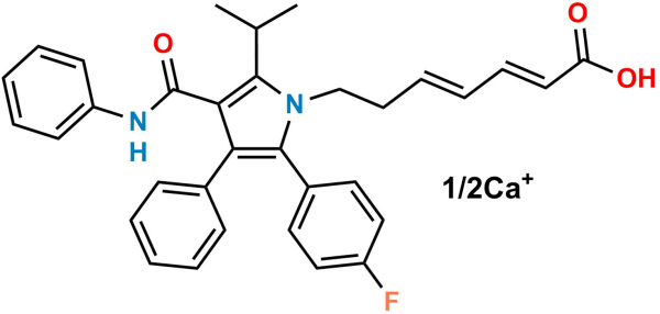 Atorvastatin 2,3,4,5-Dianhydro Acid Calcium salt