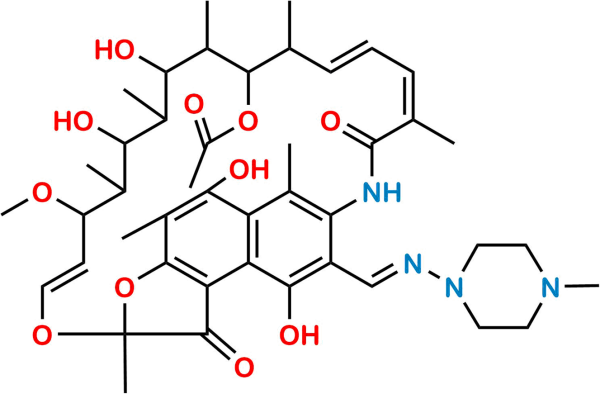 25-Desacetyl-21-acetyl rifampicin