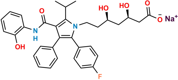 Atorvastatin 2-Hydroxy Analog Sodium salt