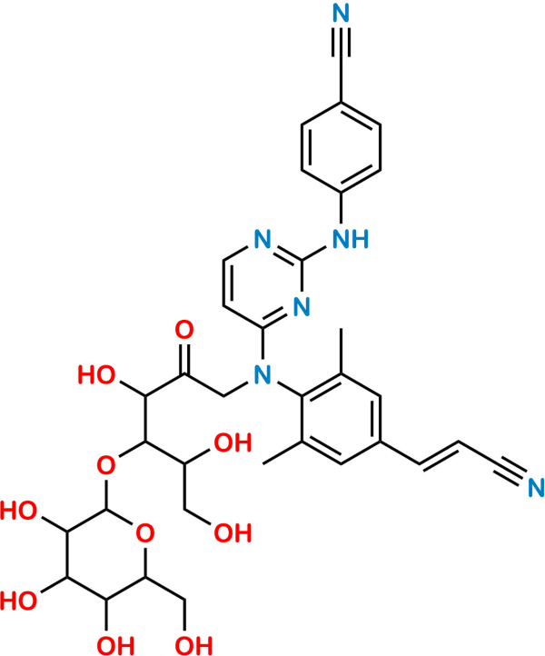 Rilpivirine Glycosamine and Amadori Rearrangement product-I