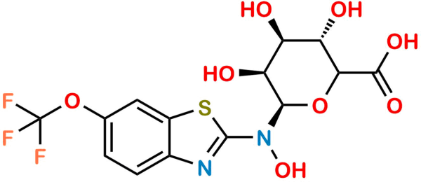 Riluzole N-Hydroxy N-β-D-Glucuronide