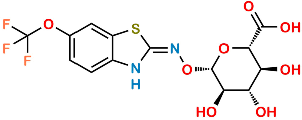 Riluzole N-Hydroxy O-β-D-Glucuronide