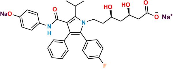 Atorvastatin 4-Hydroxy Disodium Salt