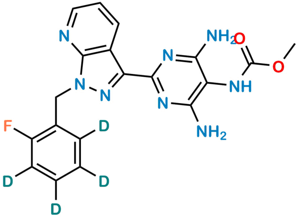 N-Desmethyl Riociguat-D4