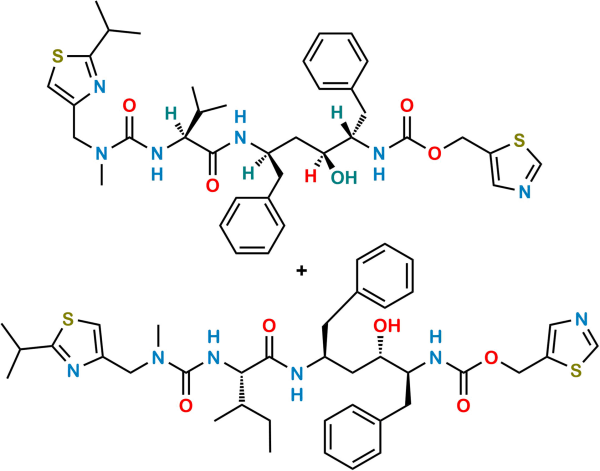 Mixture of Ritonavir Isoleucine Analog & Ritonavir EP Impurity R