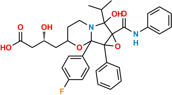 Atorvastatin Epoxy Pyrrolooxazin 7-hydroxy Analog