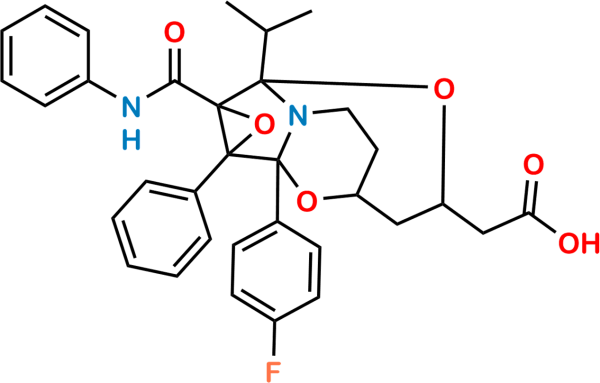 Atorvastatin Epoxy Pyrrolooxazin Tricyclic Analog