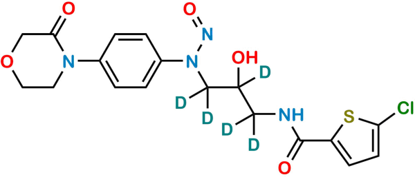 Rivaroxaban N-Nitroso Amide Impurity D5