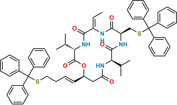 Romidepsin Di-S-trityl impurity