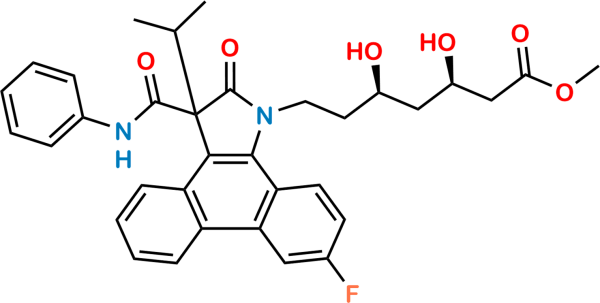 Atorvastatin Pyrrolidone Phenanthrene Methyl Ester