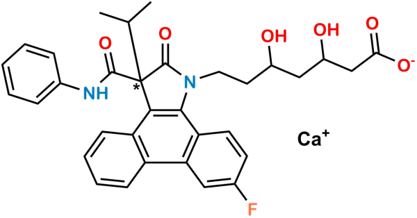 Atorvastatin Pyrrolidone Phenanthrene Calcium salt