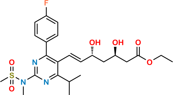 Rosuvastatin (3R,5R)-Isomer Ethyl Ester