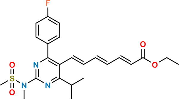 Rosuvastatin 2,3,4,5-Dianhydro Acid Ethyl Ester