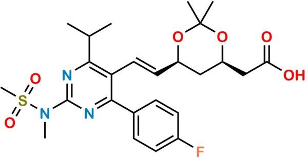 Rosuvastatin Acetonide (Acid)