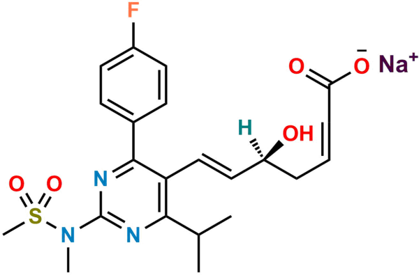 Rosuvastatin EP Impurity K (Sodium salt)