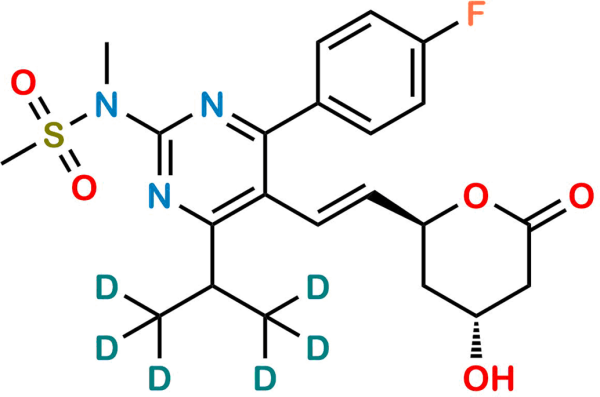 Rosuvastatin Lactone-d6