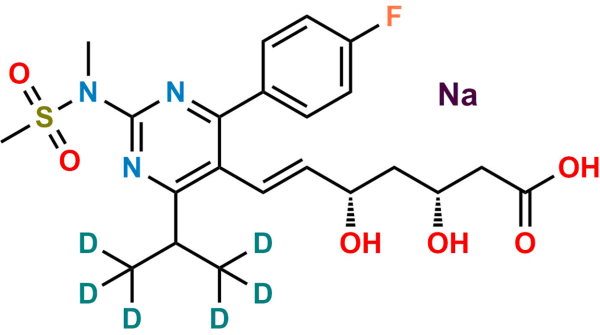 Rosuvastatin-d6 Sodium Salt