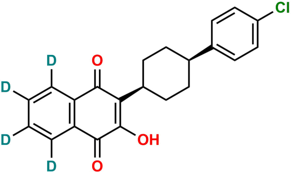 cis-Atovaquone-d4 (Atovaquone EP Impurity B-d4)