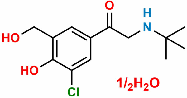 Salbutamol EP Impurity K (hemihydrate)