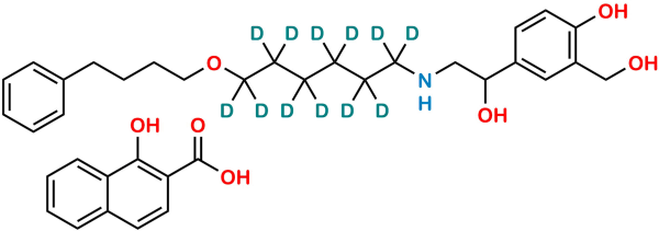 Salmeterol D12 Xinafoate Salt