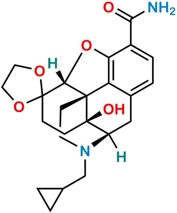 Samidorphan Isoquinoline Dioxolane