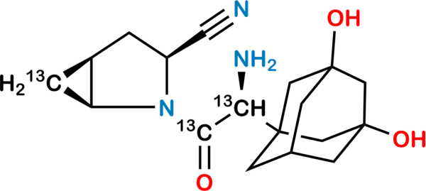 Hydroxy Saxagliptin-13C3