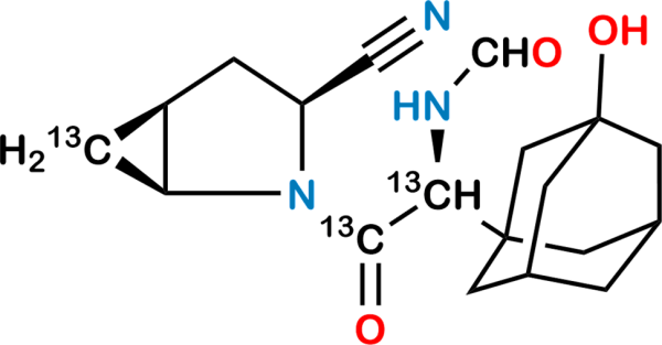 N-Formyl Saxagliptin-13C3