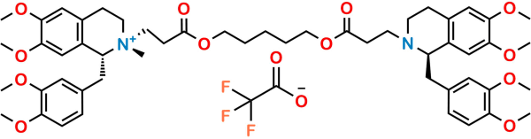 Atracurium Impurity A2 (cis-Monoquatenary) TFA salt