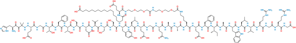 (Oct-alpha-Glu-AEEA-AEEA) Semaglutide