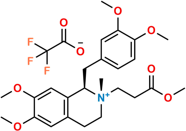 Trans Atracurium Quaternary methyl ester Trifluoroacetate salt