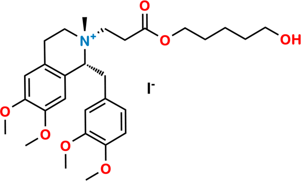 Atracurium Besylate Impurity D2 Iodide (cis-Quaternary Alcohol)