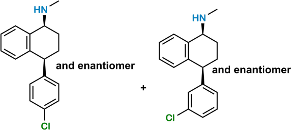 3-Deschlorosertraline & 4-Deschlorosertraline mixture