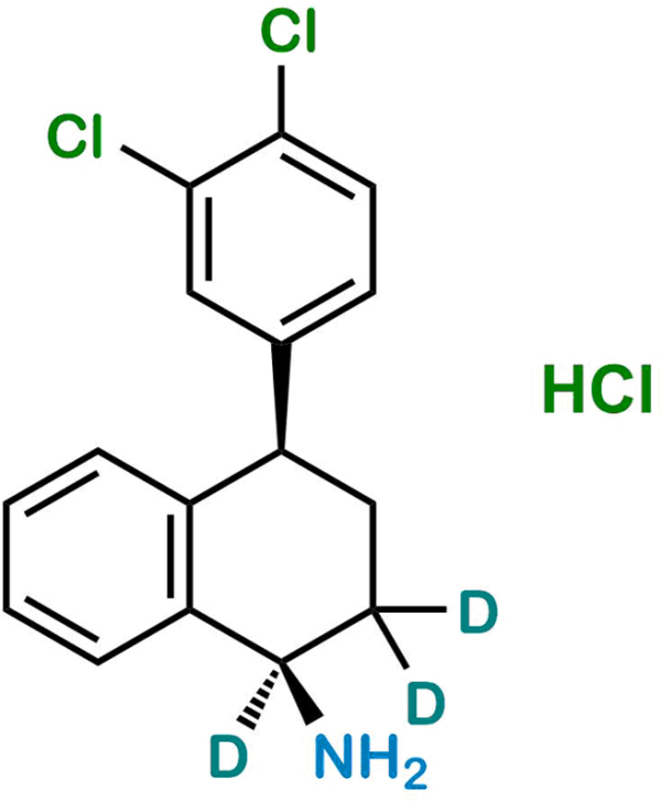 Sertraline N-Desmethyl Analog D3