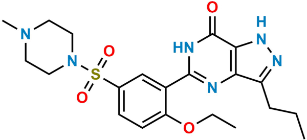 Pyrazole N-Demethyl Sildenafil