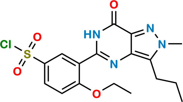 Demethylpiperazinyl Iso Sildenafil Sulfonyl Chloride