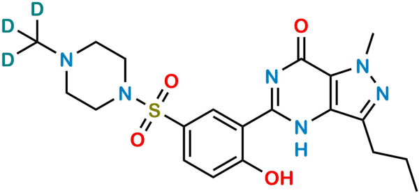 Desmethyl Sildenafil D3