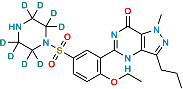 N-Desmethyl Sildenafil D8