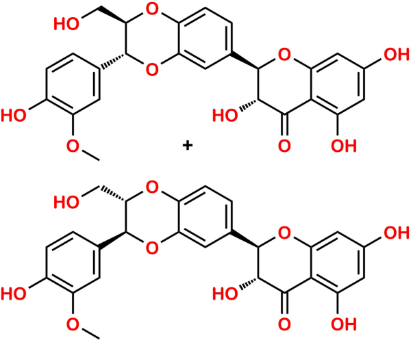 Mixture of Silibinin and Silybin B