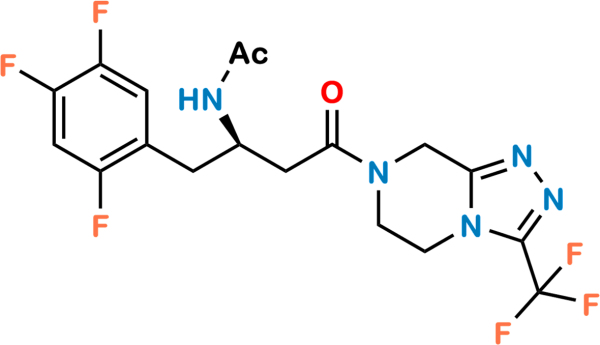 Sitagliptin N-Acetyl Impurity