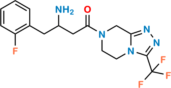 Sitagliptin Desfluoro Impurity HCl