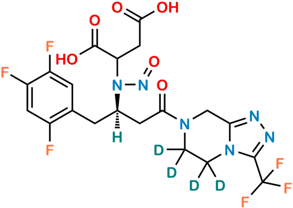 N-Nitroso Sitagliptin FP Impurity A D4