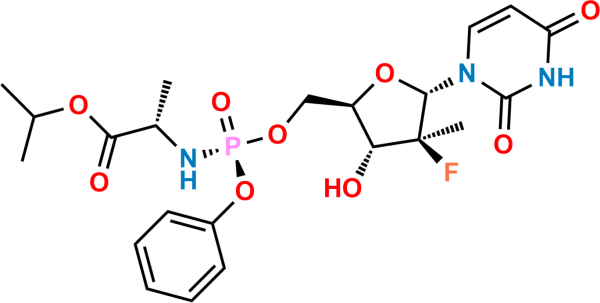 2'-S-Fluoro Sofosbuvir Alpha-Isomer