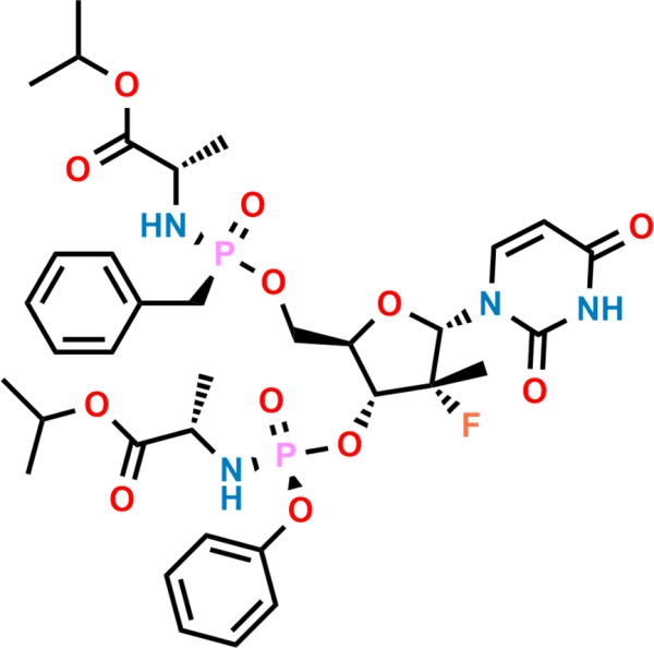 Sofosbuvir 3',5'-Bis-O-Phosphoramidate alpha-Isomer