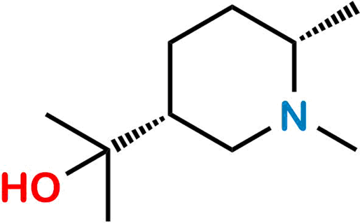 Cis 2-(1,6-dimethylpiperidine-3-yl)propan-2-ol