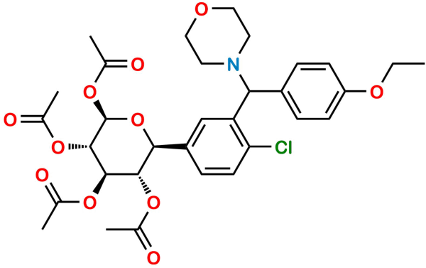 Sotagliflozin 2,3,4,5-tetraacetate Morpholine Impurity