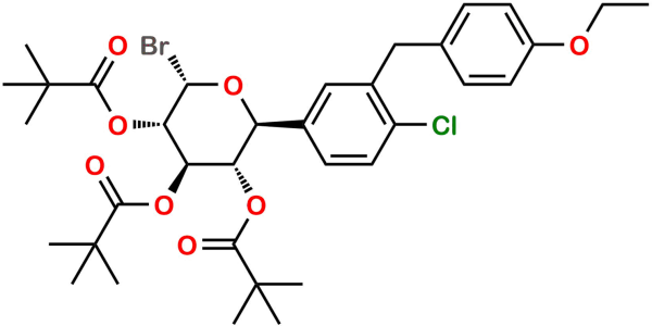 Sotagliflozin 2-Bromo 3,4,5-triyl Pivalate Impurity