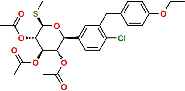 Sotagliflozin 3,4,5-triacetate Impurity